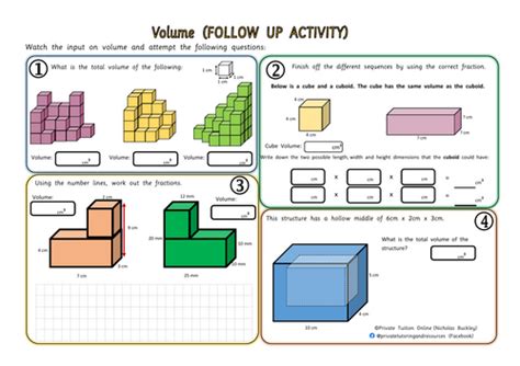 Volume 3D Shapes | Teaching Resources