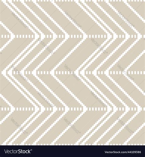 Diagonal Stripe Fair Isle Seamless Pattern Design Vector Image