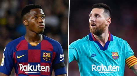 La R Action Bizarre Dansu Fati Face Une Question Impliquant Messi