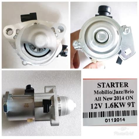 Jual Dinamo Starter Gp Mobilio Jazz Brio Br V Hr V All New