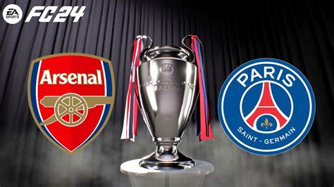 FC 24 Arsenal Vs PSG UEFA Champions League Final PS5 Gameplay