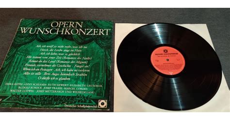 Mozart Bizet Wagner Verdi Etc Opern Wunschkonzert Vinil LP