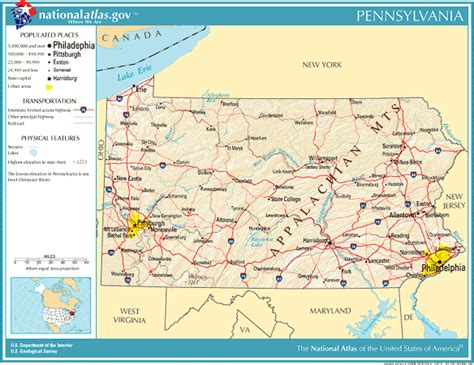 United States Geography for Kids: Pennsylvania