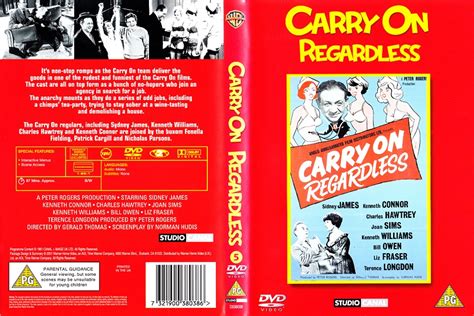 DVD Cover For Carry On Regardless