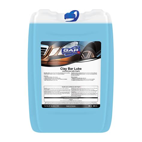 Clay Bar Lubricant 20l Gap Professional Products