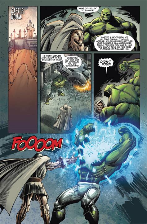 Dr Doom Vs Hulk Battles Comic Vine