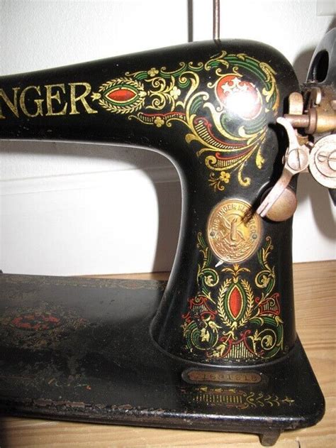 Vintage Singer Red Eye Treadle Sewing Machine Model Years