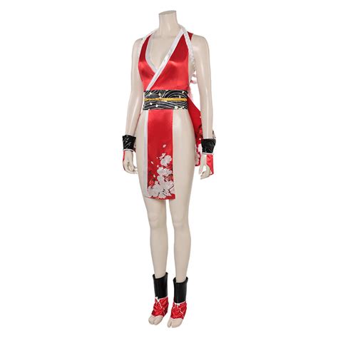 Mortal Kombat Nitara Game Character Red Mai Shiranui Cosplay Costume O Cosplayskyca