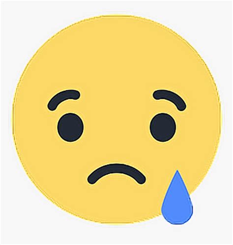 Whatsapp Emoticon Png , Png Group - Sad Emoji Facebook, Transparent Png ...