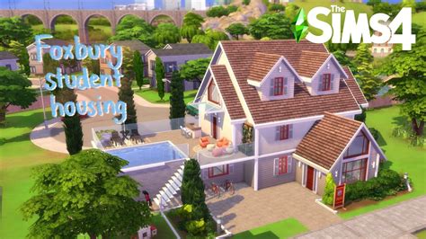 Foxbury The Sims Speed Build Youtube