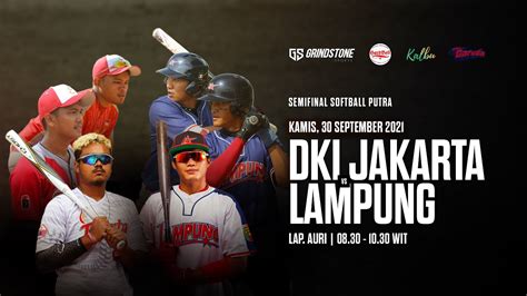 Highlights Semi Final Pon Softball Putra Dki Jakarta Lampung