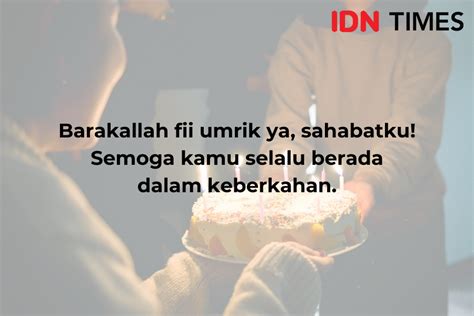 Kata Ucapan Selamat Ulang Tahun Islami Untuk Caption Dan Status Kosngosan Hot Sex Picture