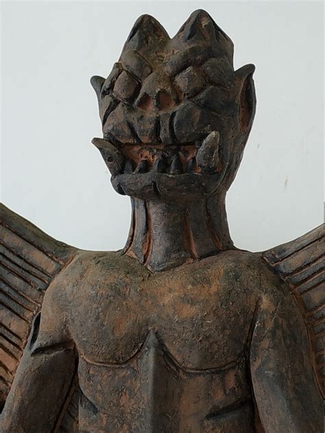 Large Powerful Pazuzu Demon Statue By Artist Ting Hua Etsy