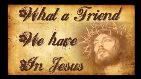 What A Friend We Have In Jesus Bluegrass Gospel Hymn With Lyrics