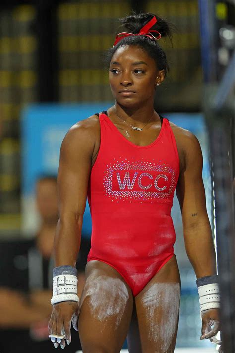 Here S Your First Look At Simone Biles S Return To Gymnastics Ahead Of