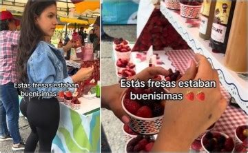 Vendedora De Fresas Se Viraliza En Tiktok Video