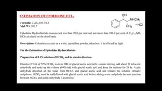 Non Aqueous Titration Definition Principle And Application Ppt