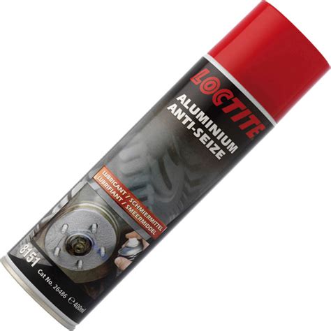 Loctite 303136 Lb 8151 Aluminium Anti Seize Lubricant Aerosol 400ml