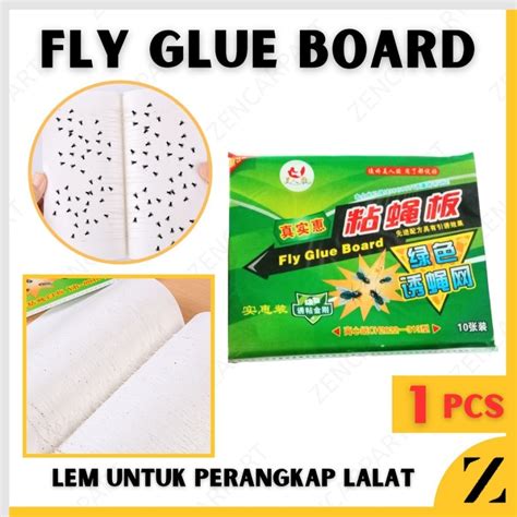 Jual LEM LALAT KERTAS LEM LALAT KERTAS PAPAN GLUE PAD SERANGGA PEST