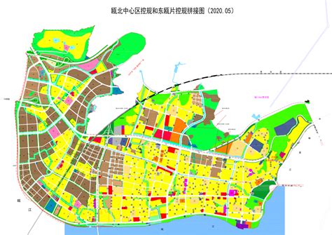 永嘉县中心城区控制性详细规划拼接图