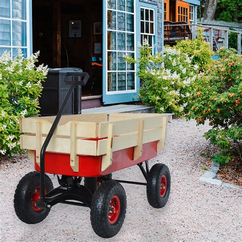Kids Wooden Wagon