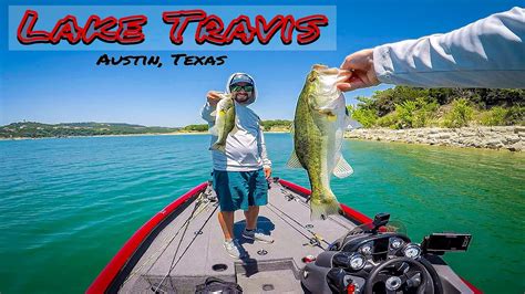 Lake Travis Bass Fishing Post Spawn Austin Tx Youtube