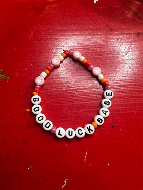 Chappell Roan Good Luck Babe Lesbian Pride Bracelet Etsy