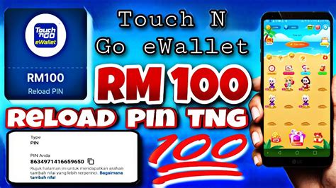 Cara Dapat Rm Reload Pin Topup Free Touch N Go Yang Terbaharu