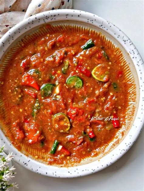 Resep Sambal Terasi Untuk 50 100 Porsi Takjil Buka Puasa Simak Tips