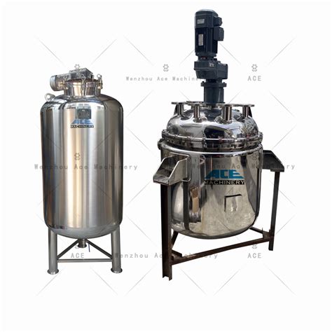 In Line Homogenizer Mixer Double Jacket Mixing Machine For Milk Juice