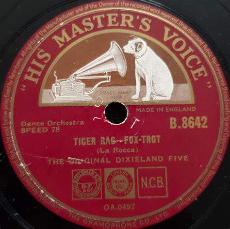 The Original Dixieland Five Tiger Rag Skeleton Jangle 1942