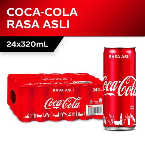 Rm36 Coca Cola Rasa Asli 1 Carton 24 X 320ml Shopee Malaysia