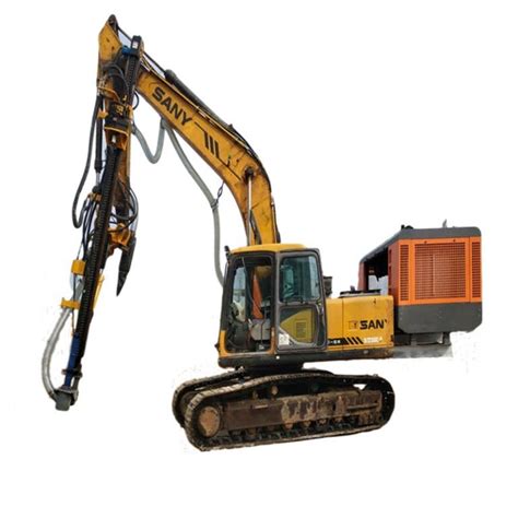 Drilling Rig Mounted On Excavator Excavator Modified Drilling Rig