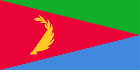 Eritrea Flag Coloring Page