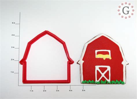 Barn Cookie Cutter