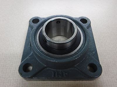 Mm Bearing Ucf Square Flanged Cast Housing Mounted Bearings Ebay