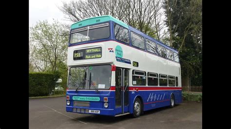 Preserved Travel West Midlands Mcw Metrobus Mkii B Aop