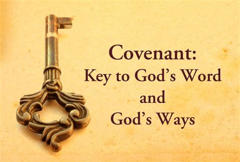 Coveneutics The Key To Biblical Understanding Part 1