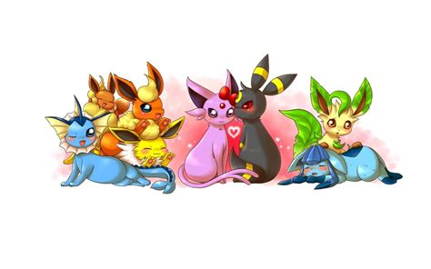 118 Cute Eevee Evolutions