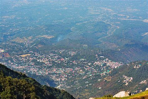 View from Triund stock photo. Image of nature, peak, triund - 95923908