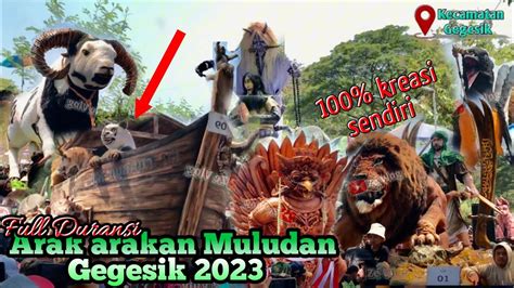 Full Arak Arakan Muludan Gegesik Kampung Seni 2023 Arak Arakan