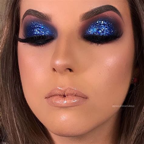 Pra Quem Pediu Smokey Glam No Azul Essa Minha Proposta Que