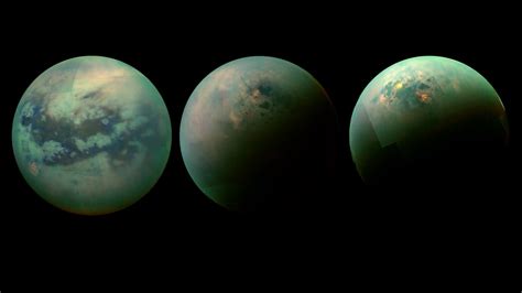 Cassini Entlockt Dem Saturnmond Titan Seine Geheimnisse