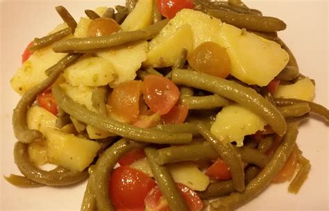 Insalata Di Fagiolini Patate E Pomodorini Semplicemente In Cucina