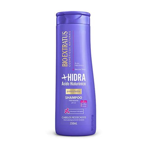 Bio Extratus Hidratação Profunda - Shampoo Bio Extratus +Hidra 350ml - Hidratação Profunda e Vitalidade