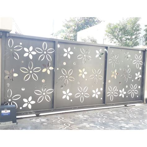 Stainless Steel Automatic Sliding Gate For Home Entrance At Rs