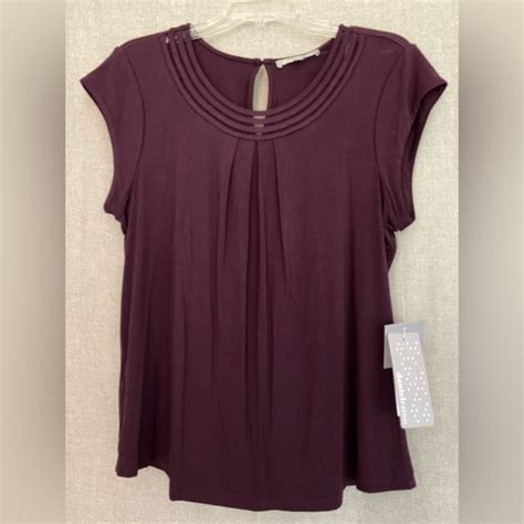 Daniel Rainn Tops Nwt Stitch Fix Daniel Rainn Dark Purple Brinn