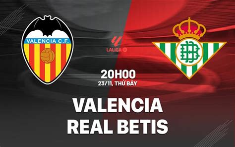 Nhận định bóng đá Valencia vs Real Betis La Liga hôm nay