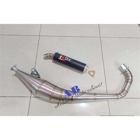 Exhaust Satria R Silincer Coating Exhaust Satria Stroke Exhaust