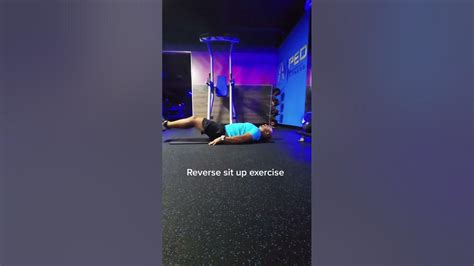 Reverse Sit Up Exercise Youtube